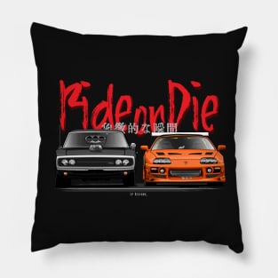 Charger R/T & Supra Mk IV - The Fast and Furious Pillow