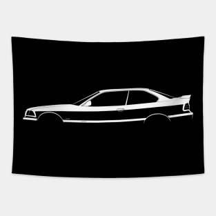 BMW M3 Coupe (E36) Silhouette Tapestry