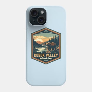 Kobuk Valley National Park Vintage WPA Style National Parks Art Phone Case