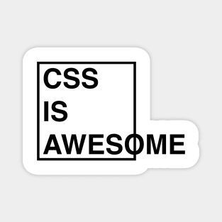 CSS is awesome Magnet