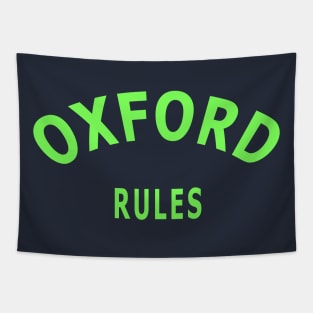 Oxford University Rules Tapestry