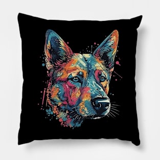 Colorful dog Pillow