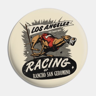 Vintage California Dog Race Pin