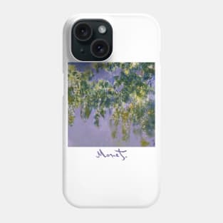 Wisteria by Claude Monet Phone Case