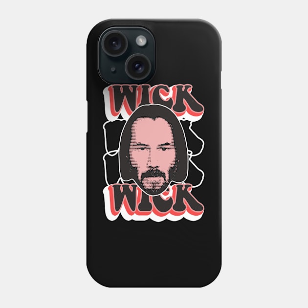 John Wick Vintage Phone Case by Mandegraph