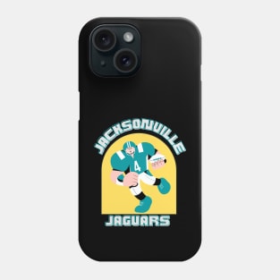 jacksonville jaguars cute graphic design Phone Case