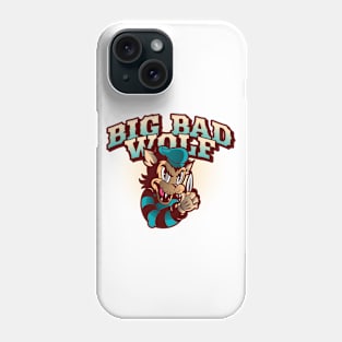 Cuphead Vintage Cartoons Big Bad Wolf Phone Case