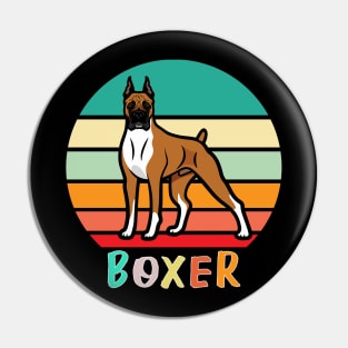 Vintage Retro Boxer Pin