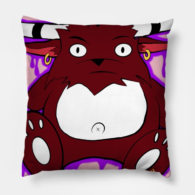 Taurus DisOa Pillow by DistilledOasis