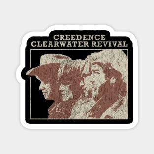 CCR Vintage Retro Distressed Fanart Design Magnet