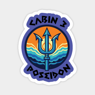 Cabin 3 Poseidon V7 Magnet