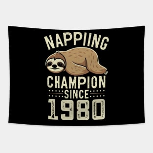 Napping champion since 1990 Tapestry