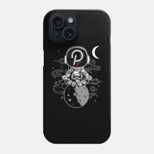 Astronaut Polkadot DOT Coin To The Moon Crypto Token Cryptocurrency Wallet Birthday Gift For Men Women Kids Phone Case