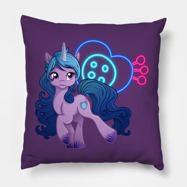 My Little Pony A New Generation Izzy Moonbow Pillow by SketchedCrow