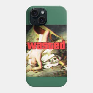 wasted drunk t-shirt Phone Case