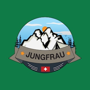 Jungfrau mountain in Switzerland T-Shirt