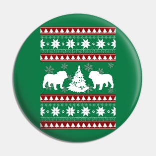 Christmas Xmas Dog Dogs Pin