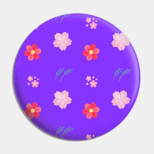 Flower pattern Pin