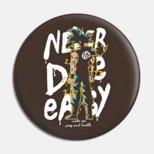 Never Die Easy (Goku's God Mode ver.) Pin