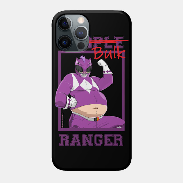 Bulk Purple Ranger - Mighty Morphin Power Rangers - Phone Case