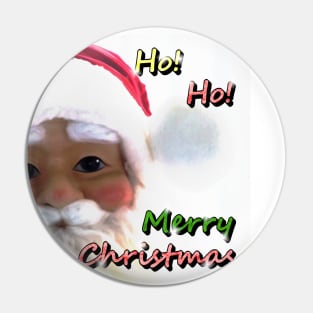 Merry Christmas Santa Clause Pin