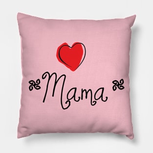 Mama Heart Pillow