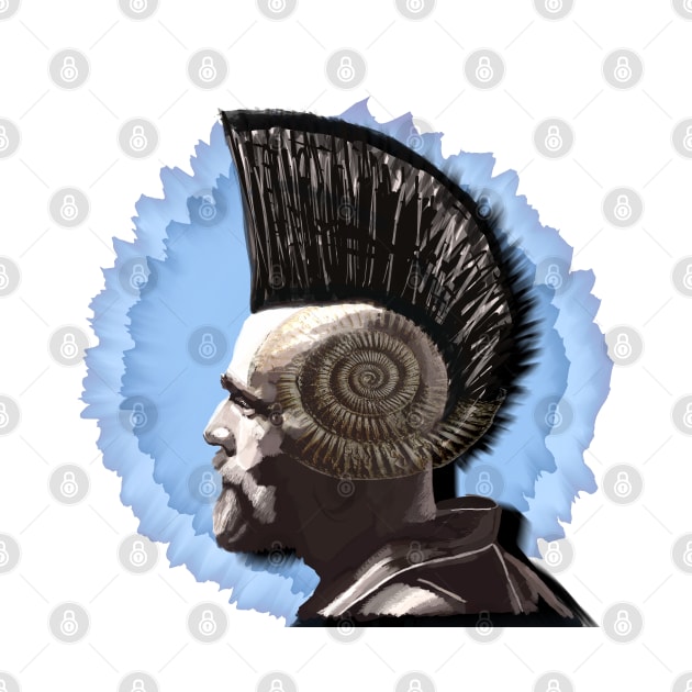 Shell Head - Mohawk hippy - USA by SmerkinGherkin