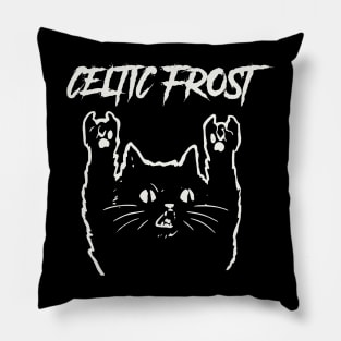 celtic frost cat calling Pillow