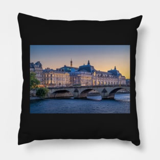 Paris Cityscape Pillow