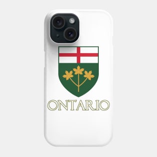 Ontario, Canada - Coat of Arms Design Phone Case