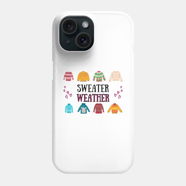 Sweater Weather Phone Case by DaniGirls