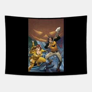 Halloween Man/Lucy Futureshock Tapestry