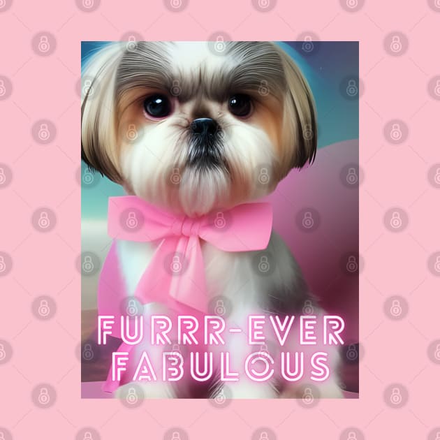 Unleash Your Furrr-Ever Fabulous Style with Our Shih Tzu Dog T-Shirt! by TshirtLABS