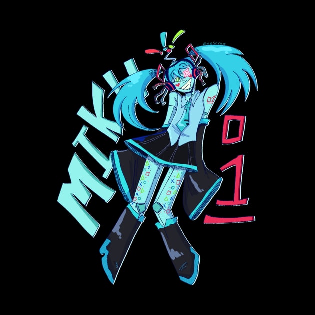 Robo-Miku by robodots