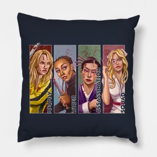 Deadly Viper Assassination Squad (Cutout) Pillow