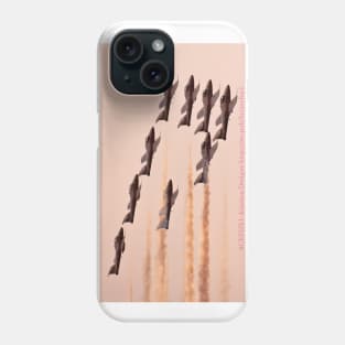 RCAF Snowbirds Dusk Big Wedge Phone Case