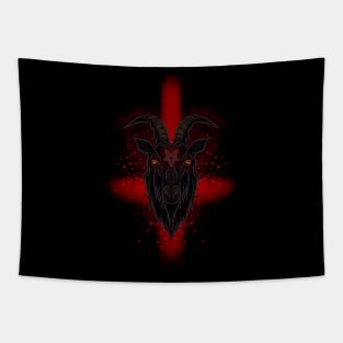 Baphomet devil goat Tapestry