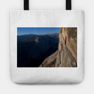 Alex Honnold Thank God Ledge Half Dome Solo Painting Tote