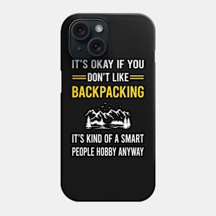 Smart People Hobby Backpacking Backpack Backpacker Phone Case