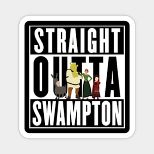 Straight Outta Swampton Magnet