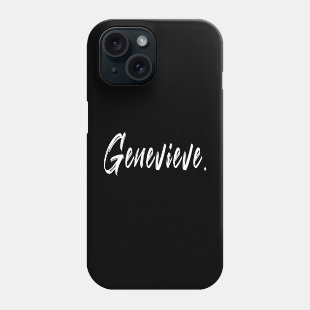 Name Girl Genevieve Phone Case by CanCreate