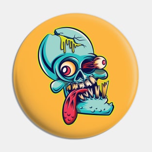 Funny calavera Pin