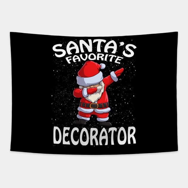 Santas Favorite Decorator Christmas Tapestry by intelus