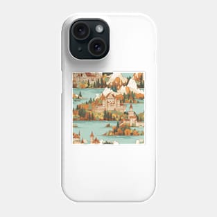 Castles Pattern 2 - Bavaria Phone Case