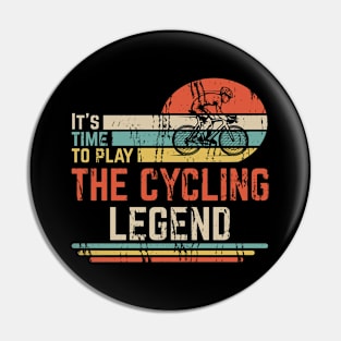 the cycling legend Pin