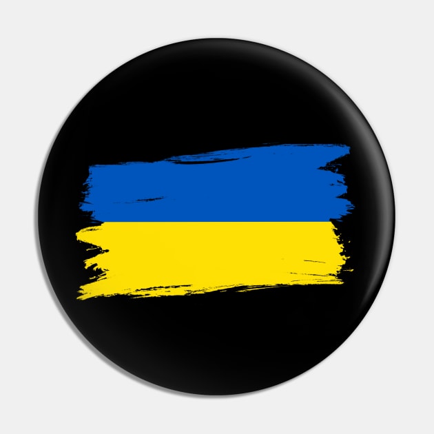 Ukrainian flag Pin by Yasna