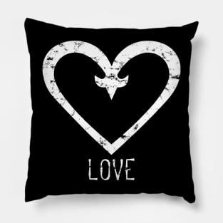 Africa Sankofa Adinkra Symbol "Love" Pillow