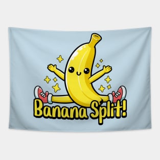 Banana Split! Cute Banana Puns Tapestry