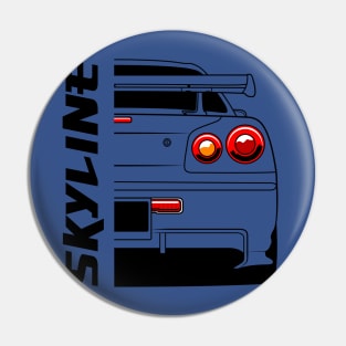 GTR SKYLINE GT-R34 Pin