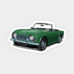 Triumph TR4 in green Magnet